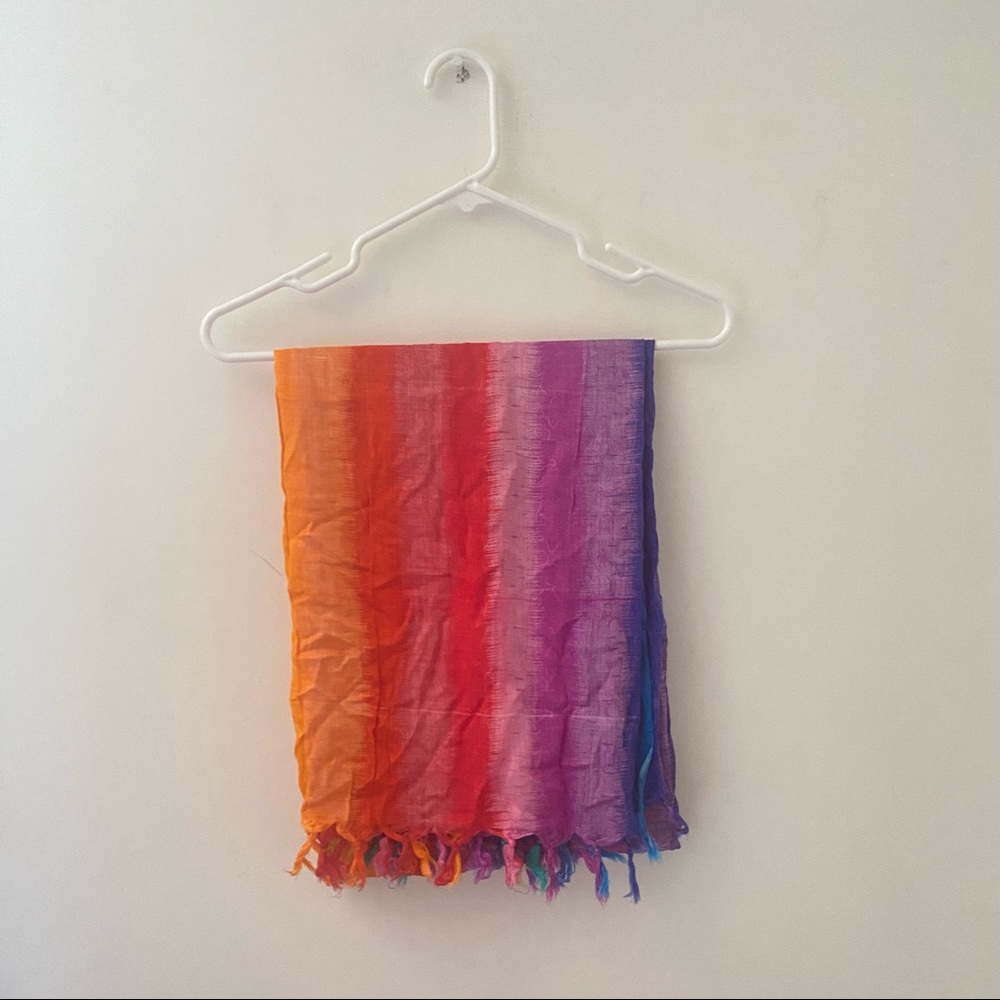 New | Rainbow Shawl Sarong